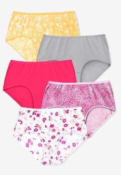 5-Pack Tag-free Full Coverage Cotton Brief