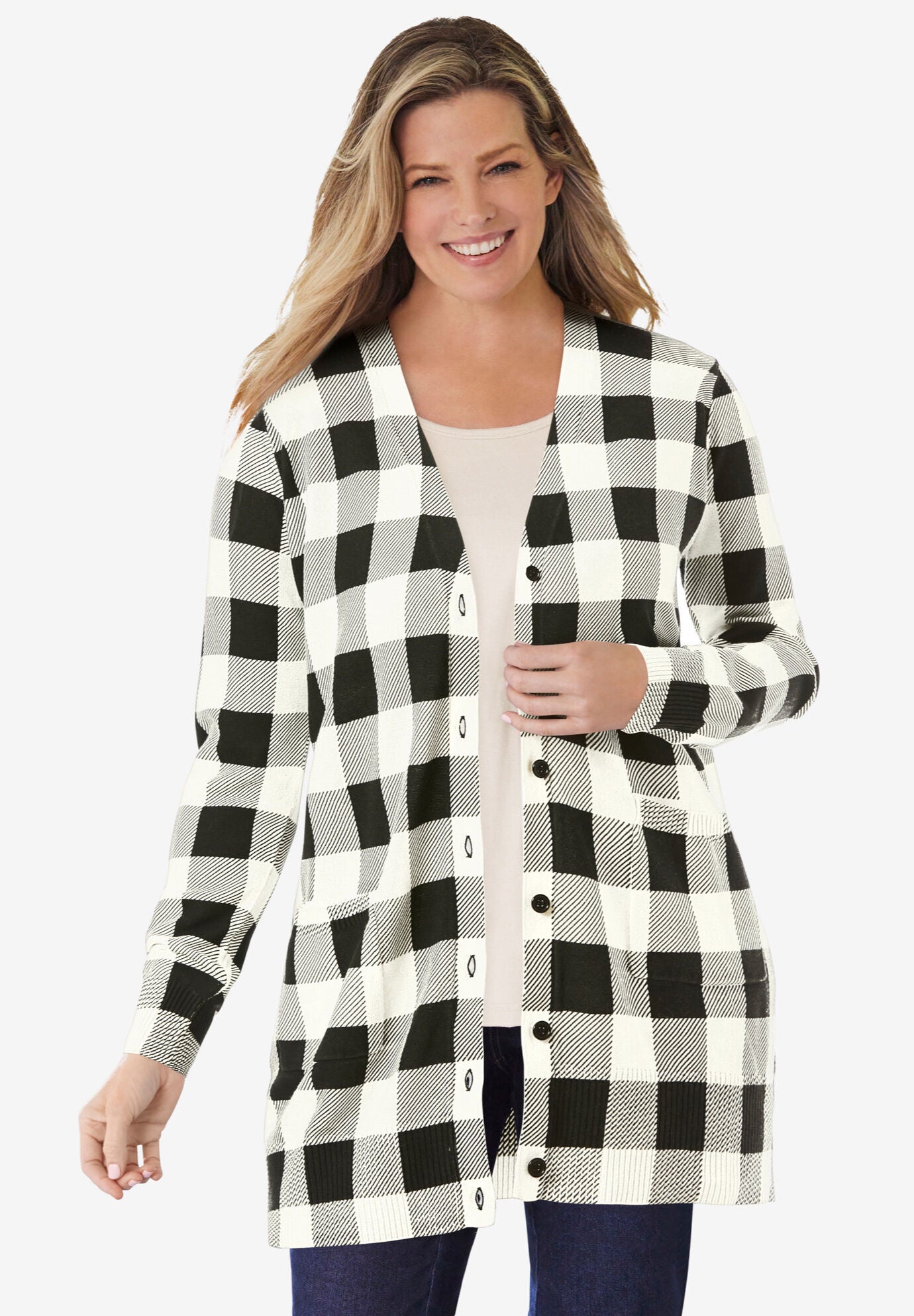 Cheap Plus Size Sweaters Cardigans for Women OneStopPlus