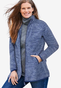 Zip-Front Microfleece Jacket