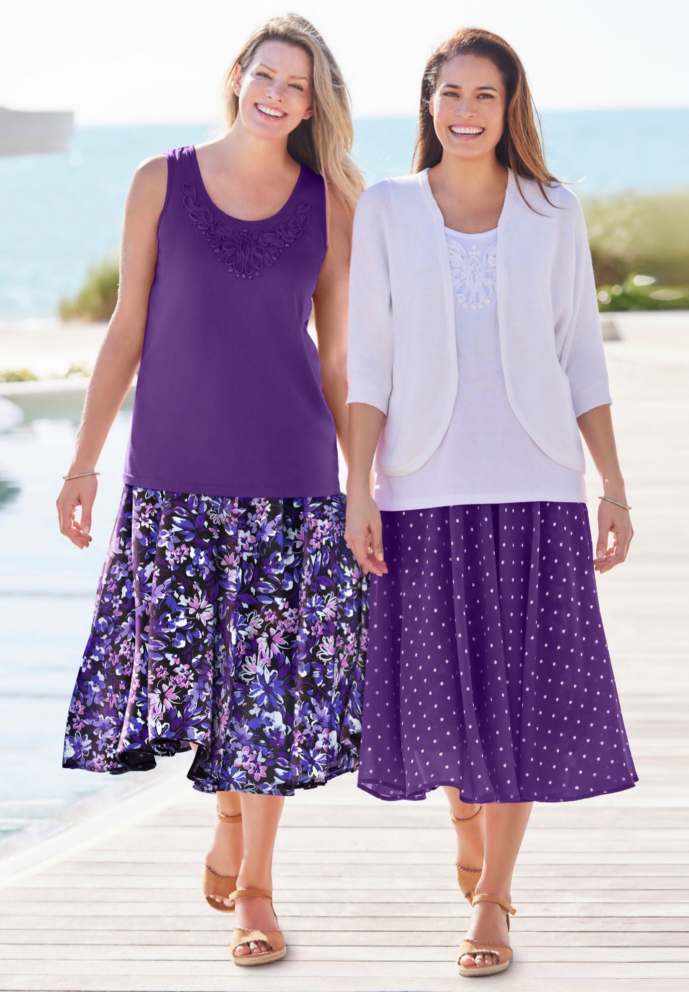 2-in-1 Reversible skirt, , alternate image number 5