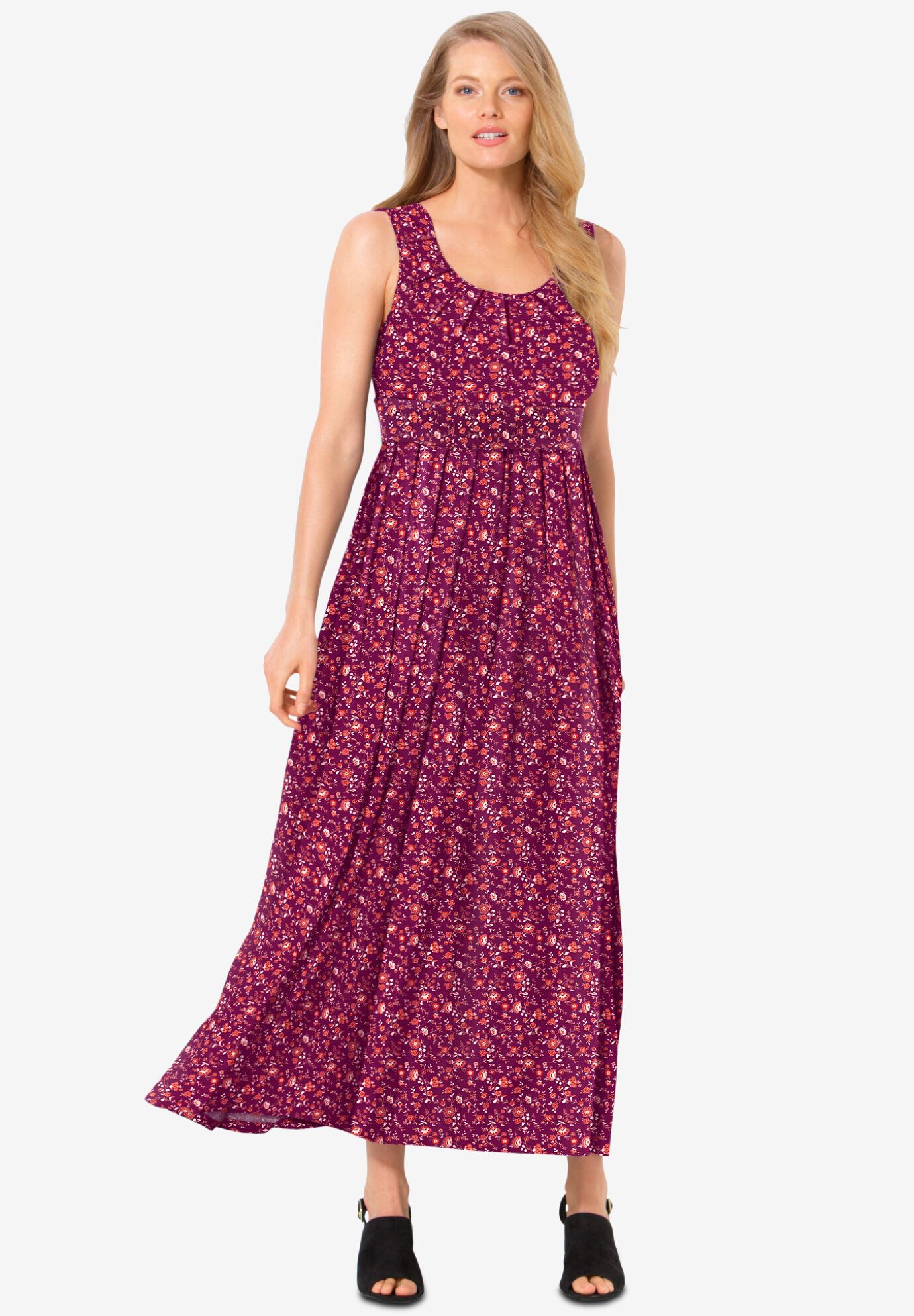 woman within plus size maxi dresses