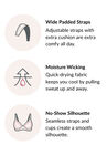 Full Figure Plus Size Magiclift Seamless T-Shirt Bra Wirefree #1080 Bra, , alternate image number null