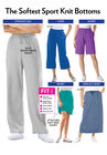 Sport Knit Straight Leg Pant, , alternate image number null