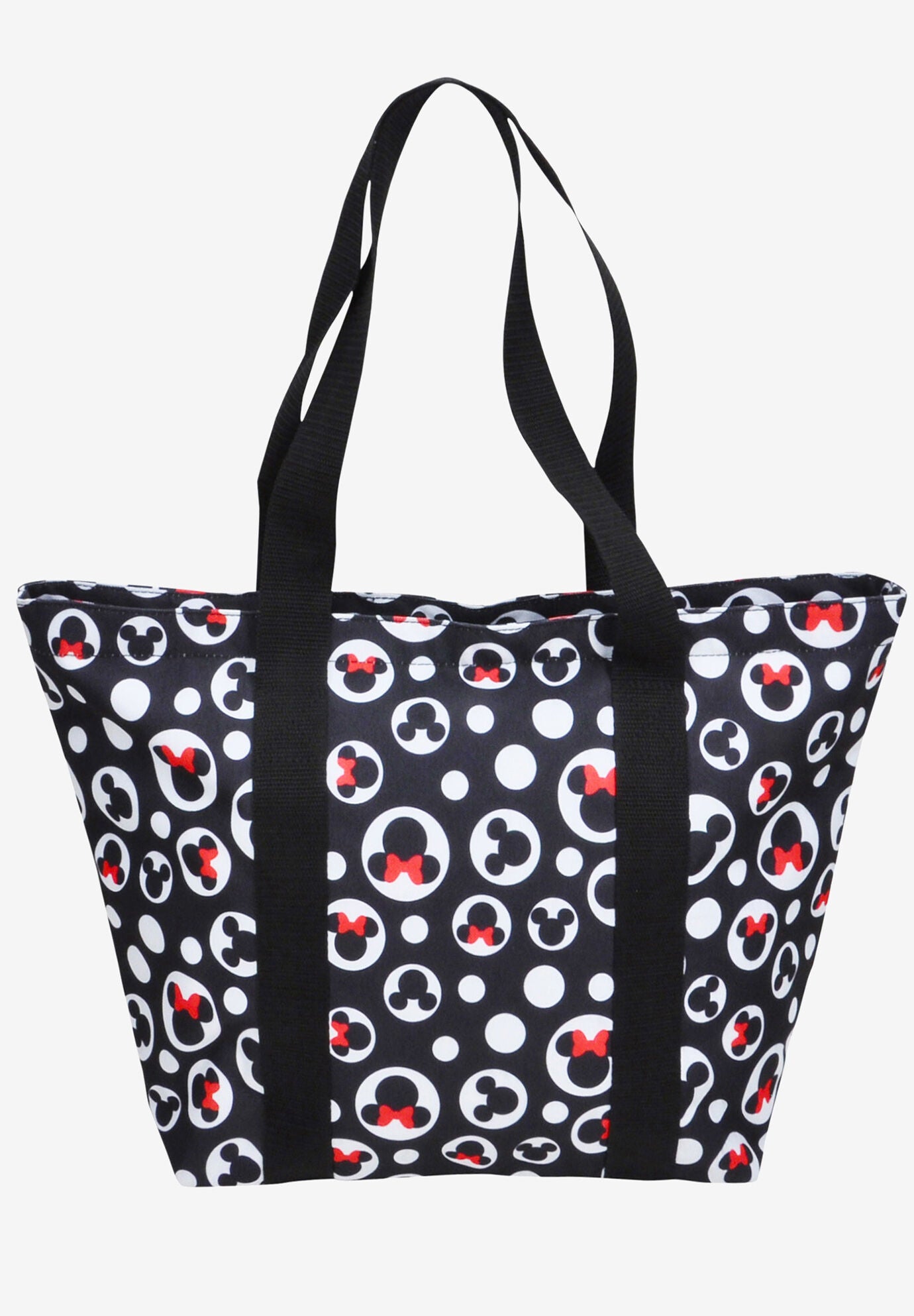 Disney Mickey Mouse Tote Minnie Icon Zippered Travel Handbag, , alternate image number 2
