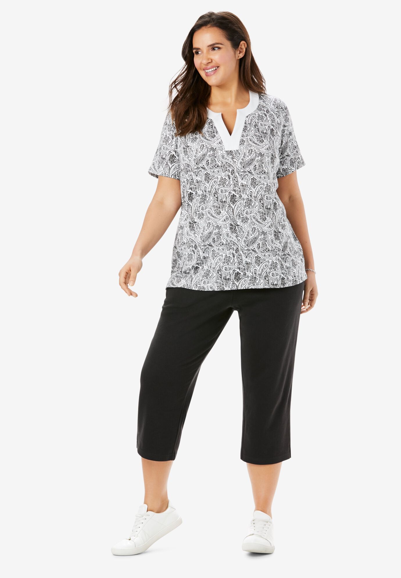woman within sweat suits