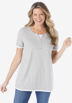 Layered-Look Tee