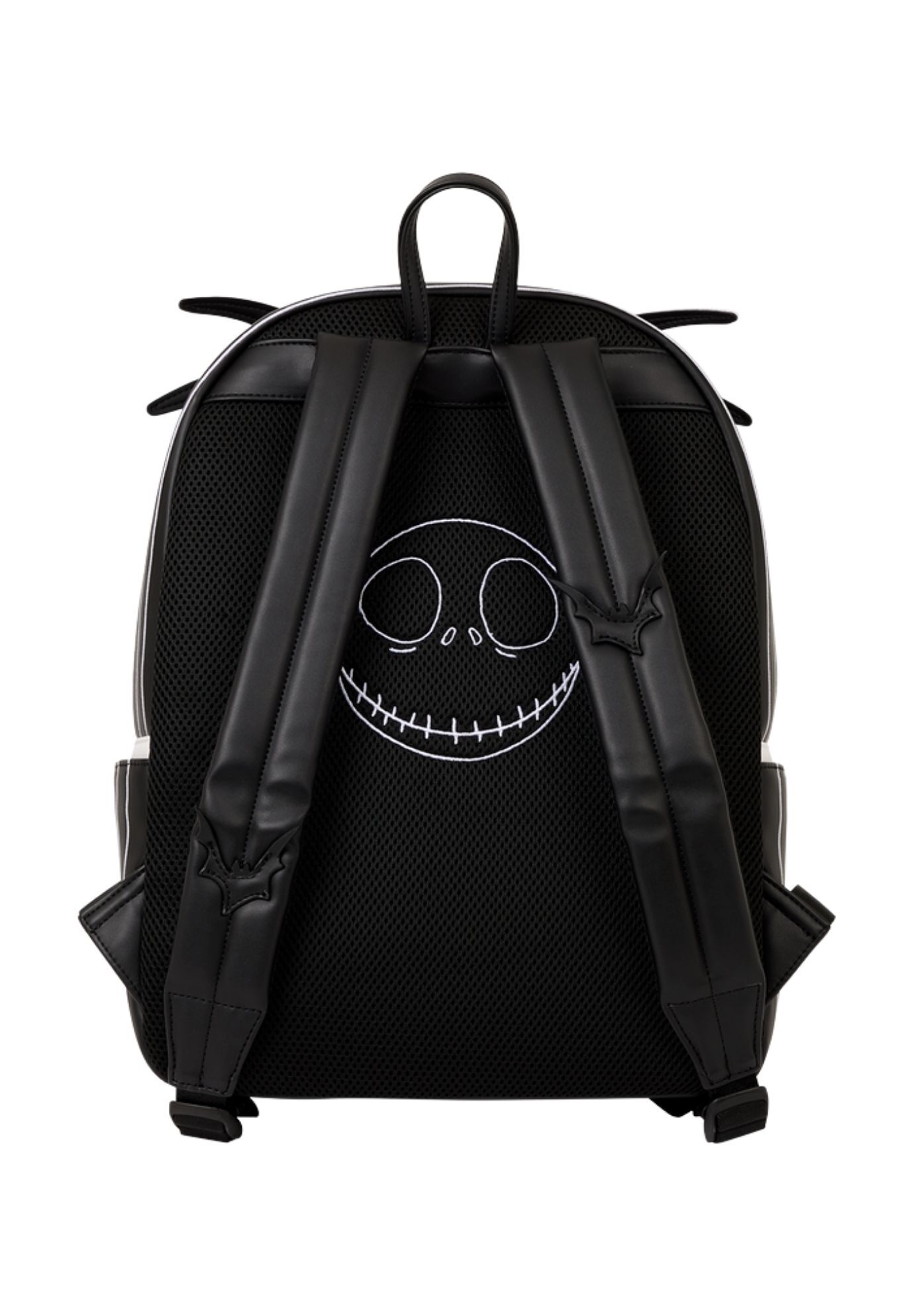 Loungefly x The Nightmare Before Christmas Jack Skellington Full-Size Backpack Glow, BLACK, on-hover image number 1