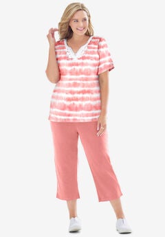 2-Piece Tunic and Capri Set