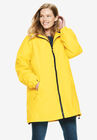 Hooded Slicker Raincoat, PRIMROSE YELLOW, hi-res image number null