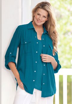 Cotton Gauze Bigshirt