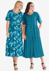 Button-Front Essential Dress, , on-hover image number null