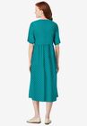 Button-Front Essential Dress, , on-hover image number null