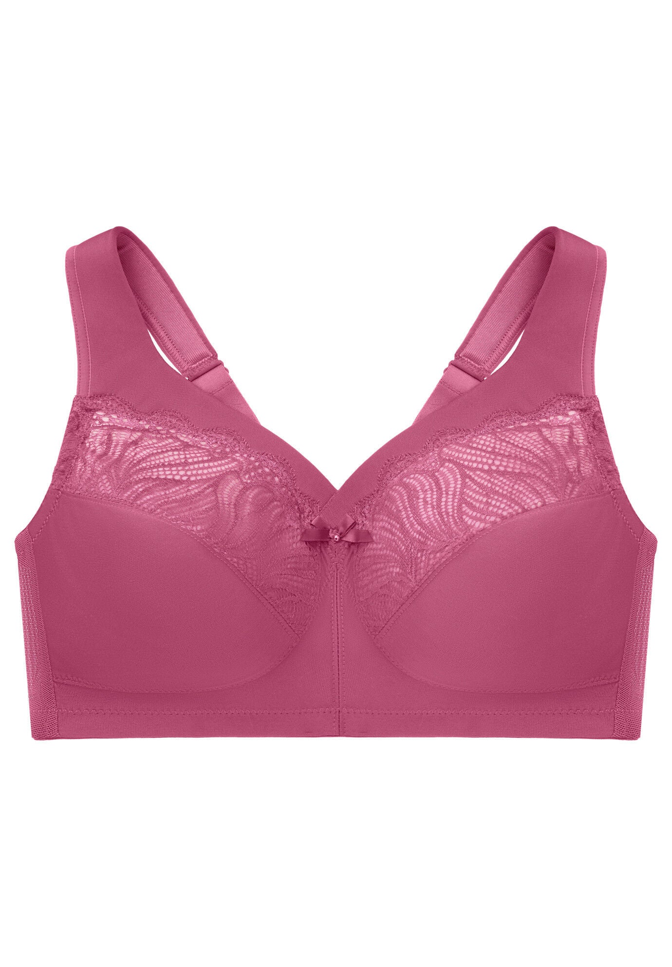 Full Figure Plus Size Magiclift Natural Shape Support Bra Wirefree #1010 Bra, , alternate image number 2