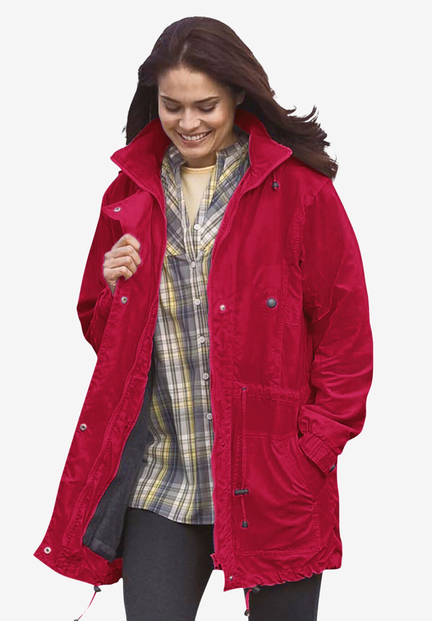 Women s Plus Size Coats Jackets Woman Within Woman Within
