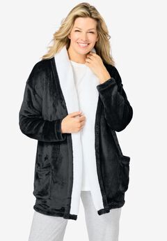 Plus Size Sherpa Jackets