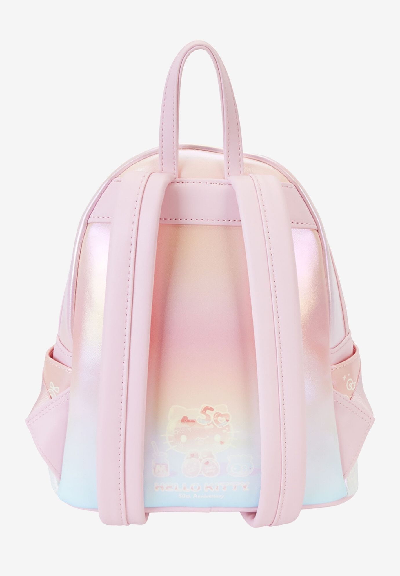 Loungefly X Sanrio Hello Kitty 50Th Anniversary Mini Backpack Clear & Cute, , on-hover image number 1