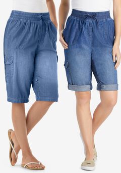 Convertible Length Cargo Bermuda/Short