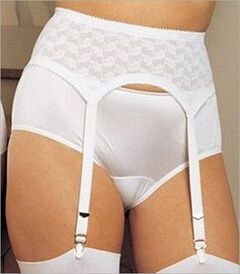 Lace Garter Belt with 4 straps