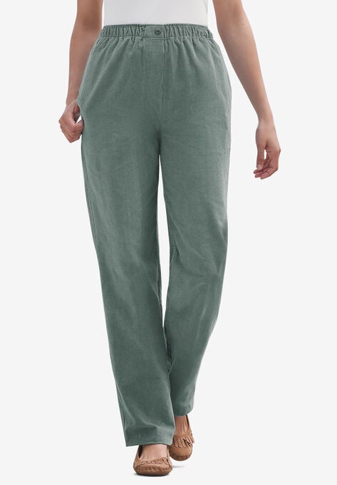 Mockfly Straight-Leg Corduroy Pant, PINE, hi-res image number null