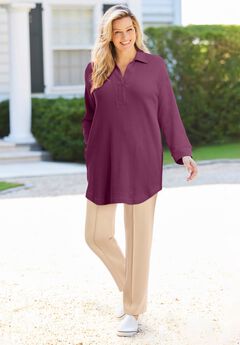 Relaxed Waffle-Thermal Tunic