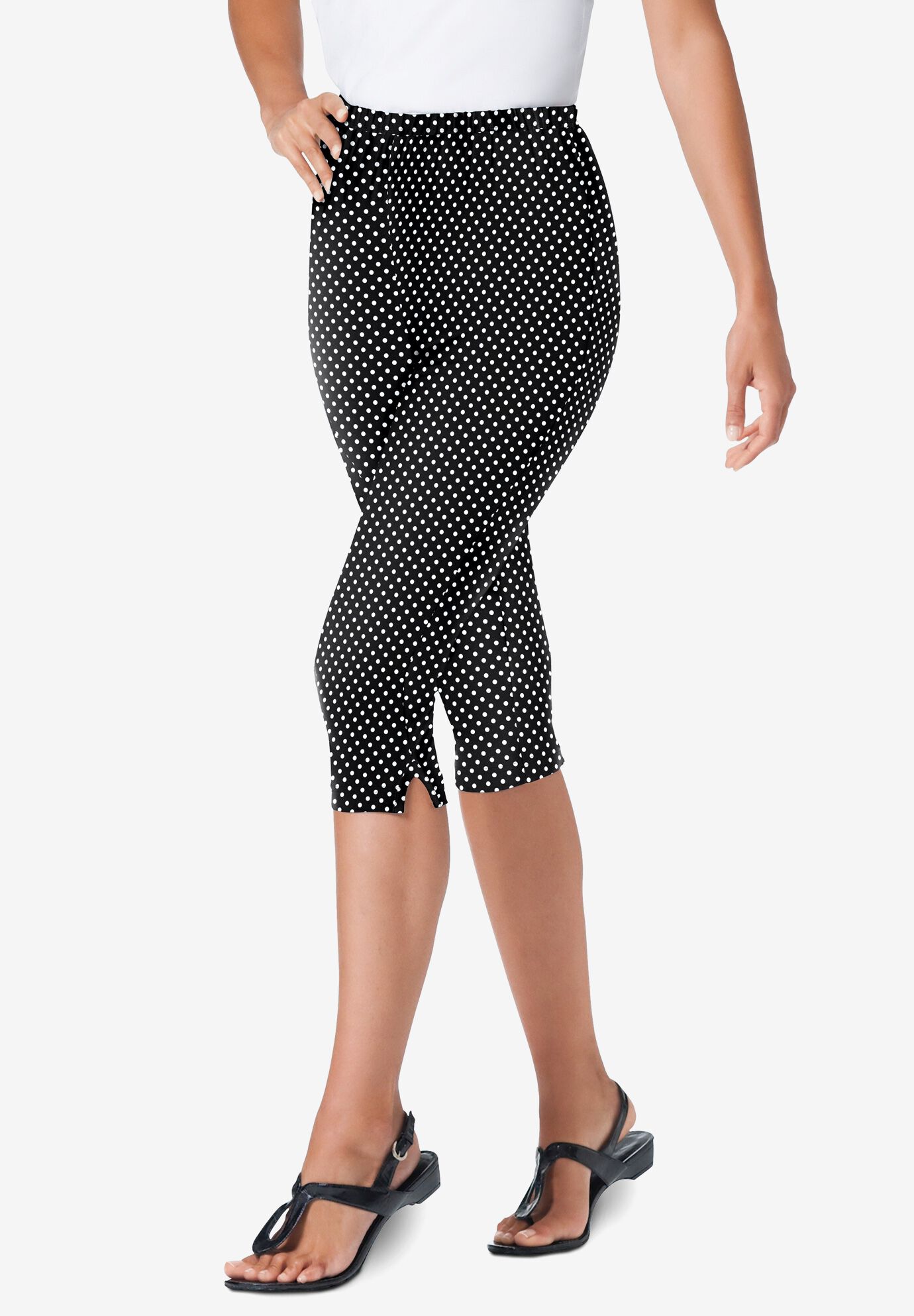 Woman within capri leggings sales