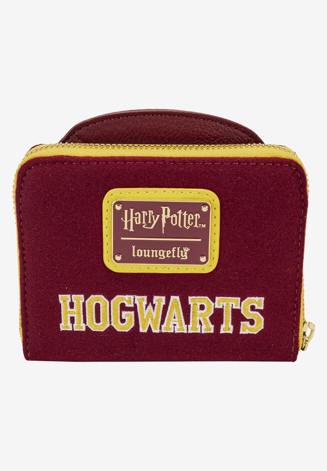 Loungefly X Harry Potter Wallet Zip Around Hogwarts Varsity Jacket, , on-hover image number 1