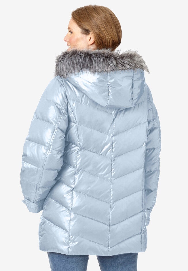 Midweight Down Puffer Coat, , on-hover image number null