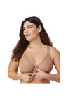 Full Figure Plus Size Lacey T-Back Front-Close WonderWire Bra Underwire 9246, , alternate image number null