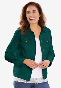 Stretch Denim Jacket