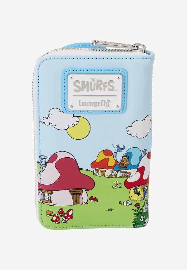 Loungefly X Smurfs Smurfette Zip Around Wallet, , on-hover image number 1