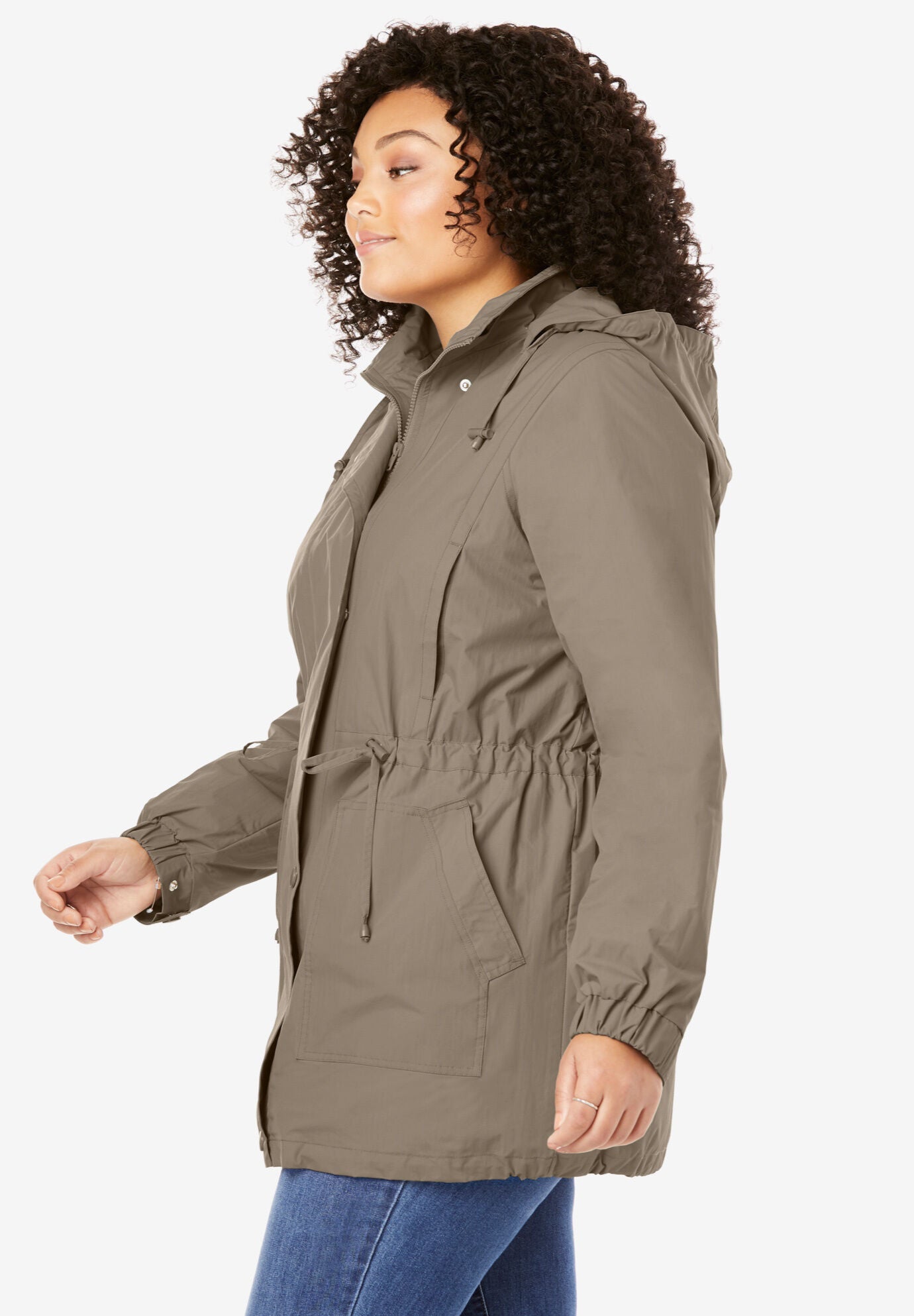 Fleece Lined Taslon Anorak