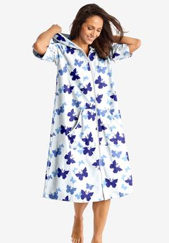 Plus Size White Robes