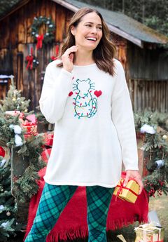 Holiday Motif Sweater