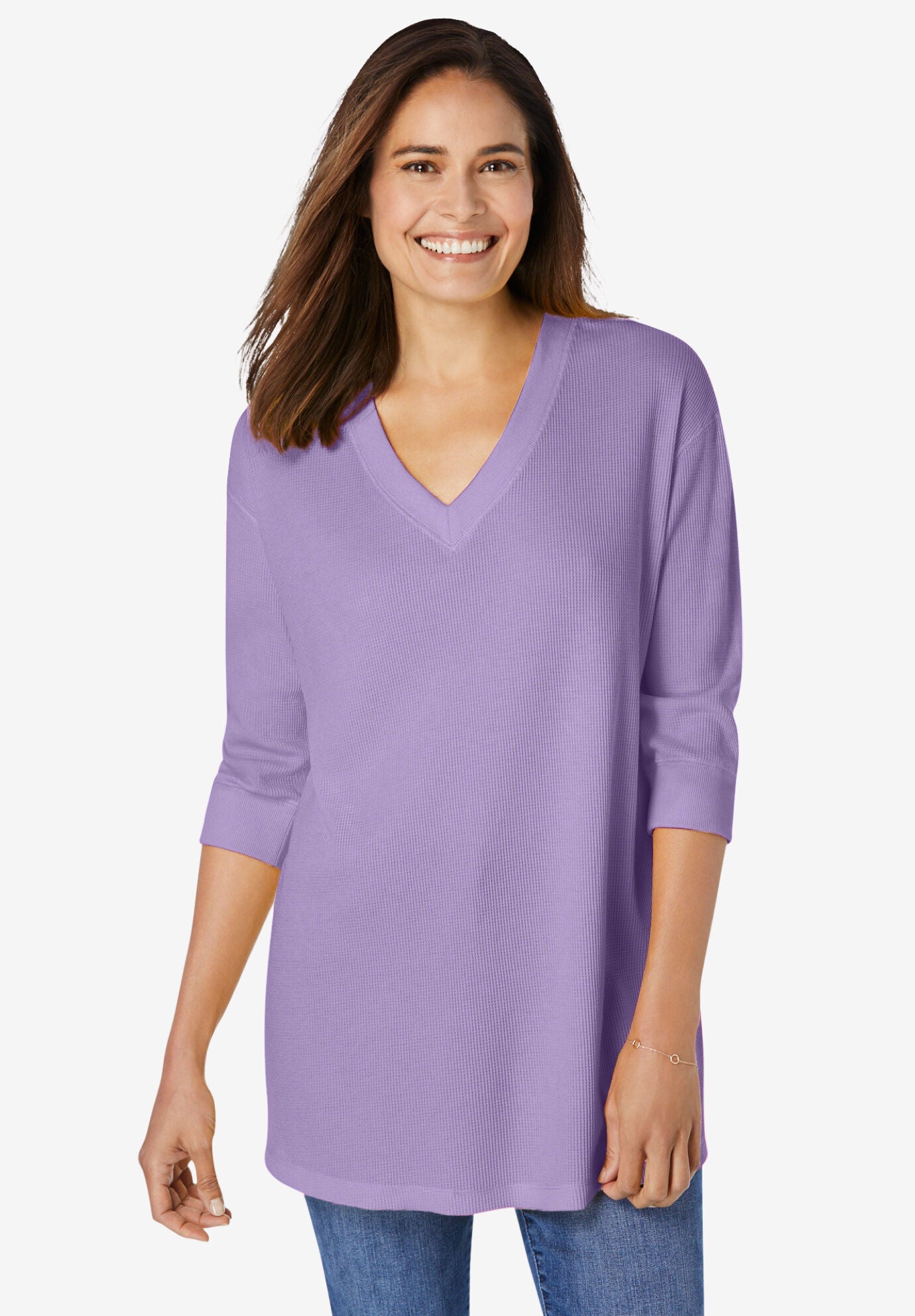 Woman within thermal sweatshirt Clearance