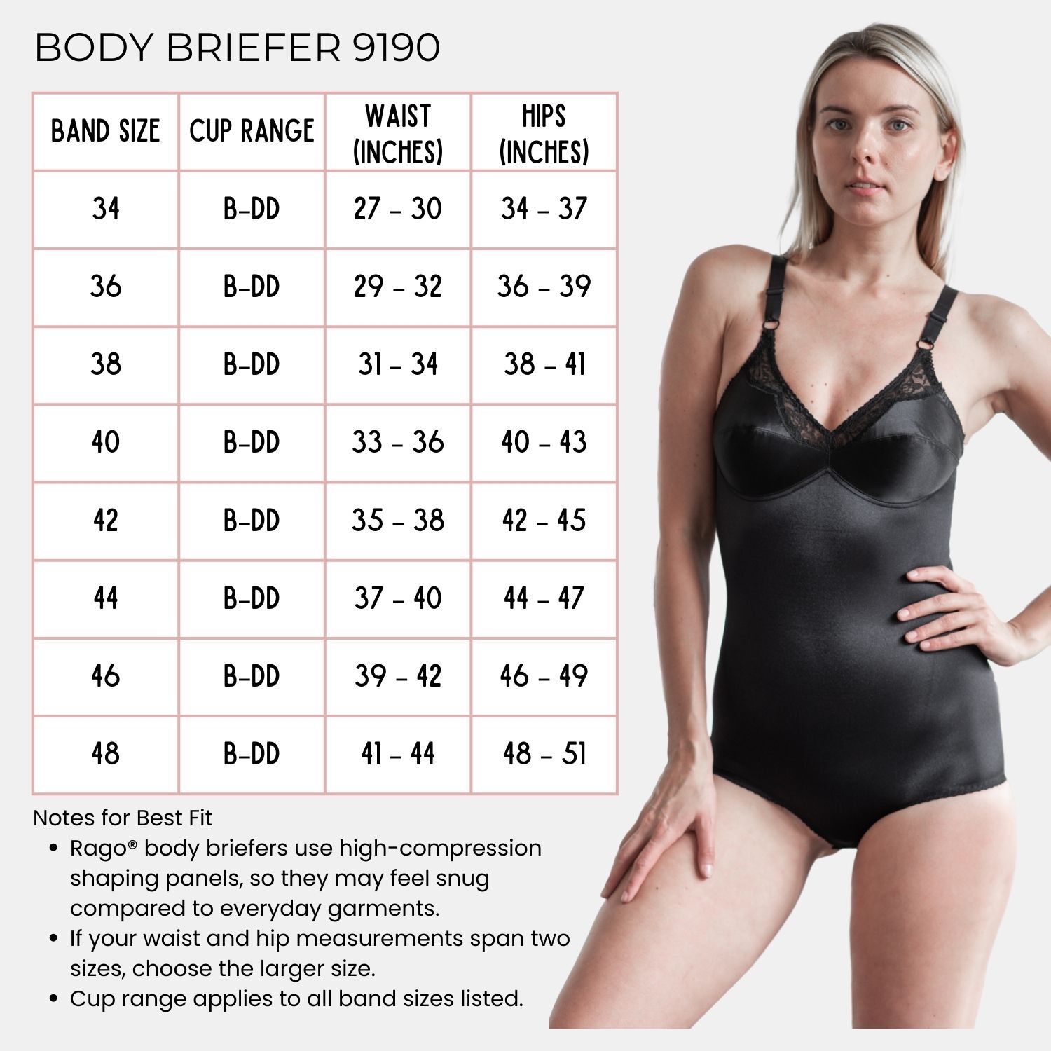 Light Control Wirelss Body Shaper, BLACK, alternate image number 3