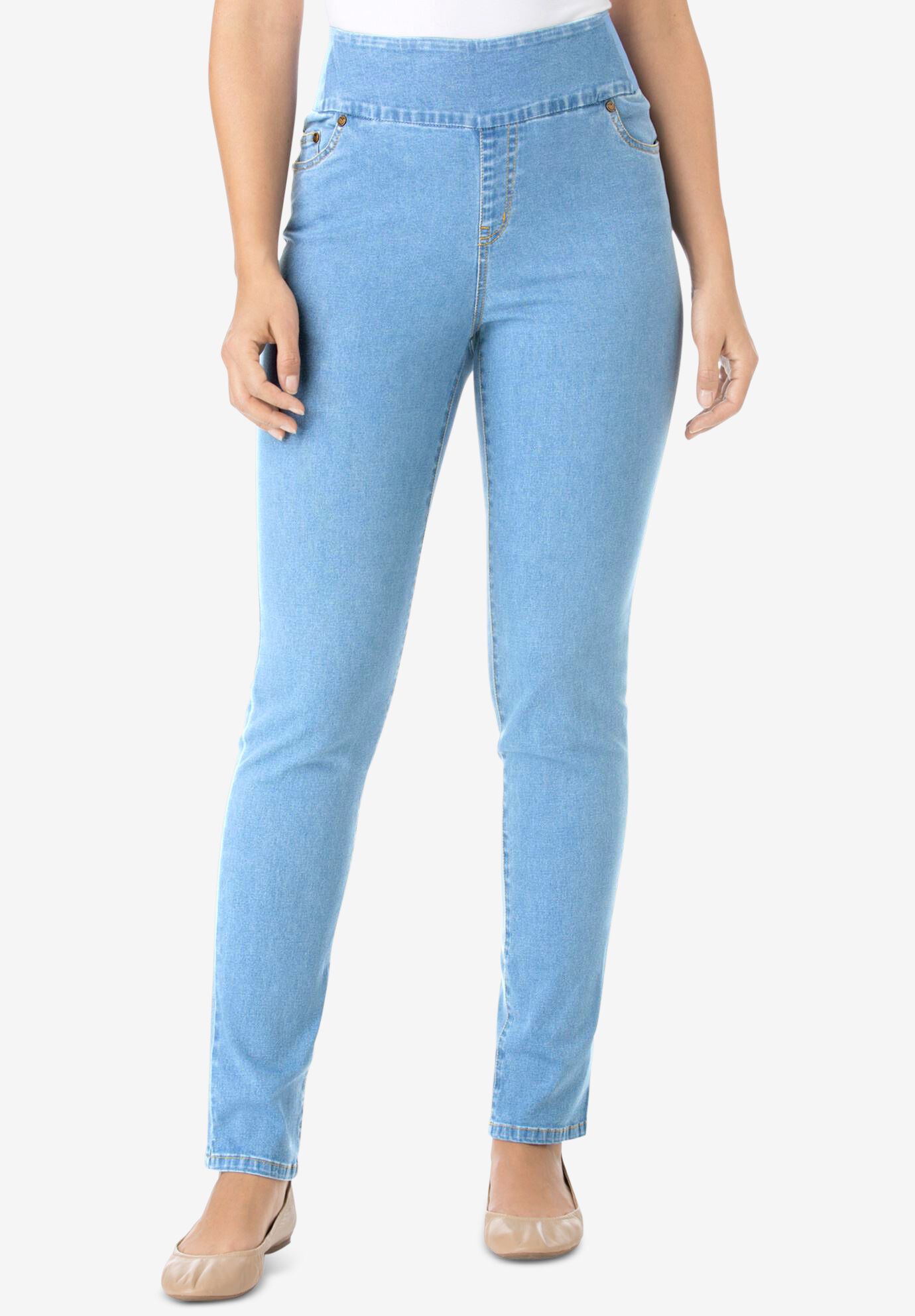 woman within skinny jeans