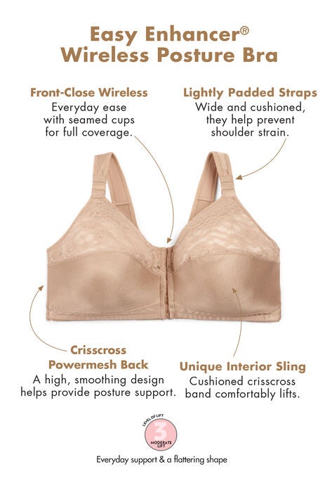 Easy Enhancer® Wireless Posture Bra , , alternate image number null