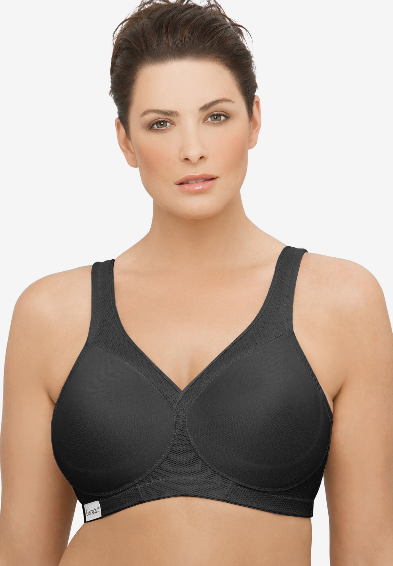 MAGICLIFT® SEAMLESS SPORT BRA 1006, BLACK, hi-res image number 0