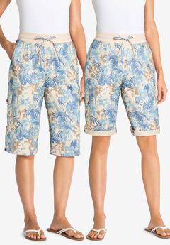 Convertible Length Cargo Bermuda/Short