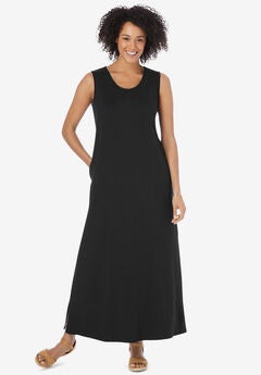 Sleeveless Scoopneck Dress