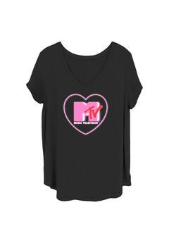 Heart V-Neck T-Shirt