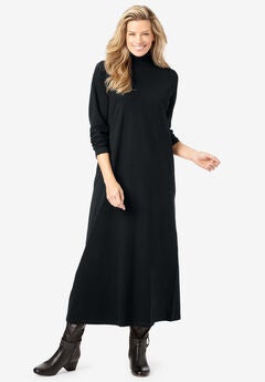 Mockneck Dress