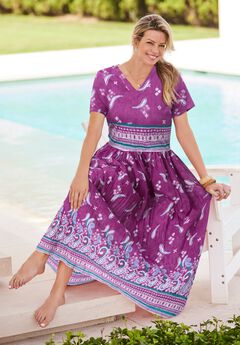 Long Crinkle Cotton Lounger