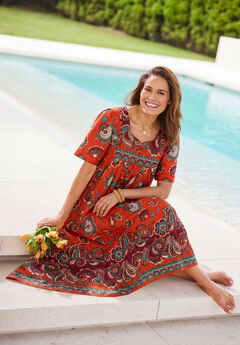 Comfortable Plus Size Cotton Dresses