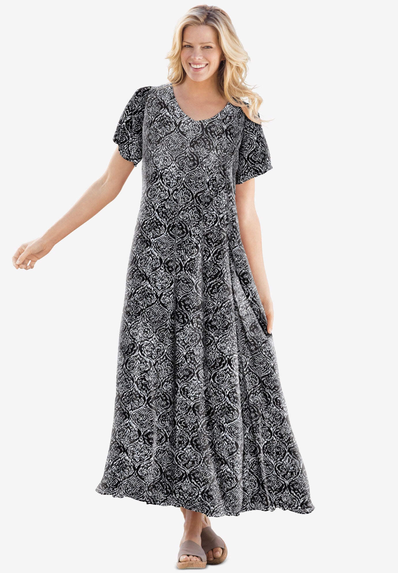 Woman within petite dresses top