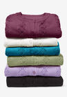 Long-Sleeve Pointelle Cardigan, , alternate image number null