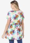 Short-Sleeve Empire Waist Tunic, , on-hover image number null