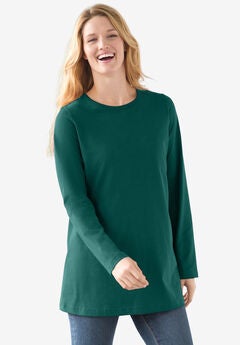 Plus Size Green Tops