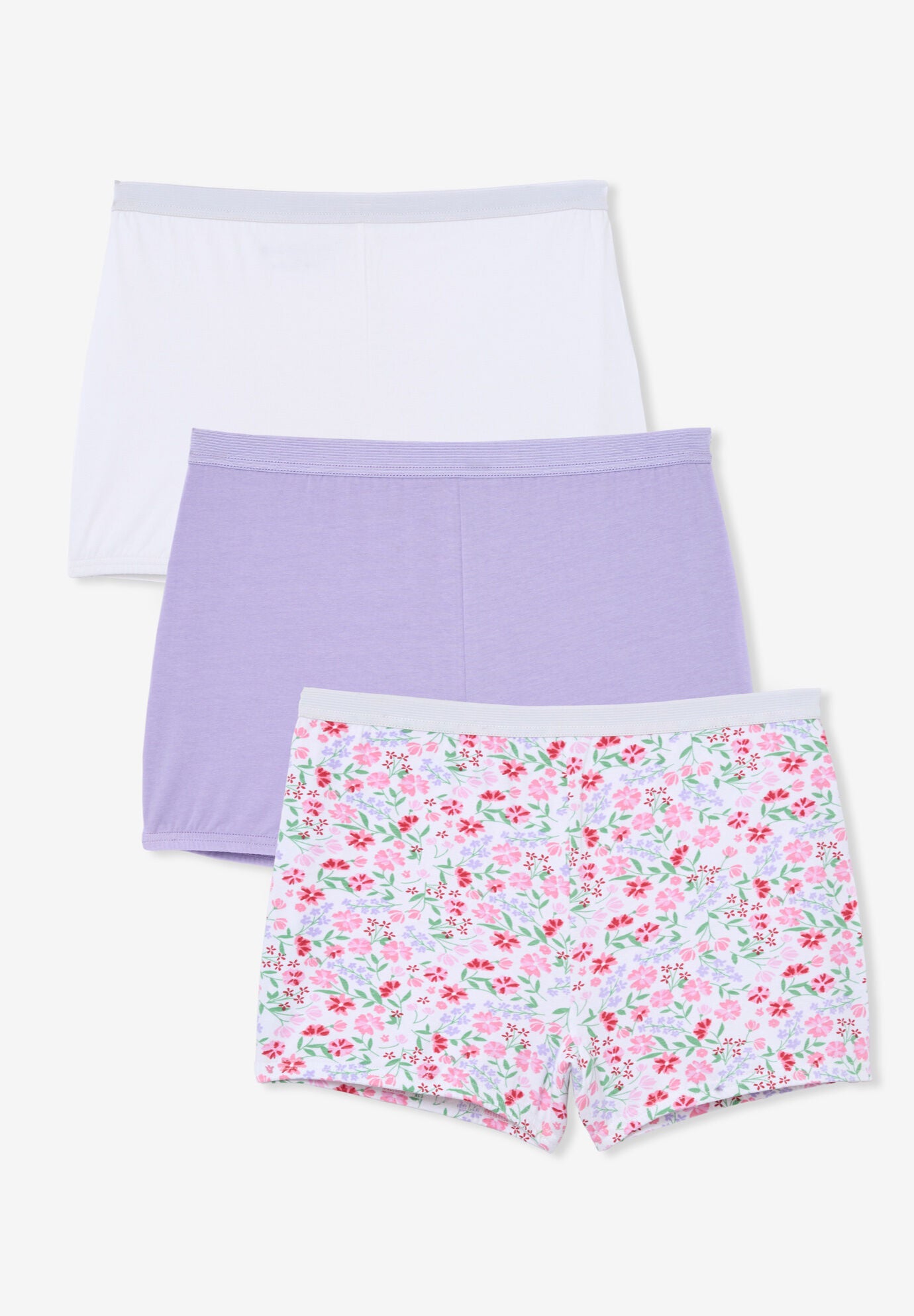 Plus size on sale underwear boy shorts
