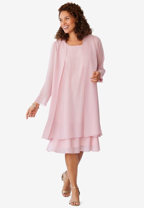 2-Piece Jacket Dress, ROSE, hi-res image number null